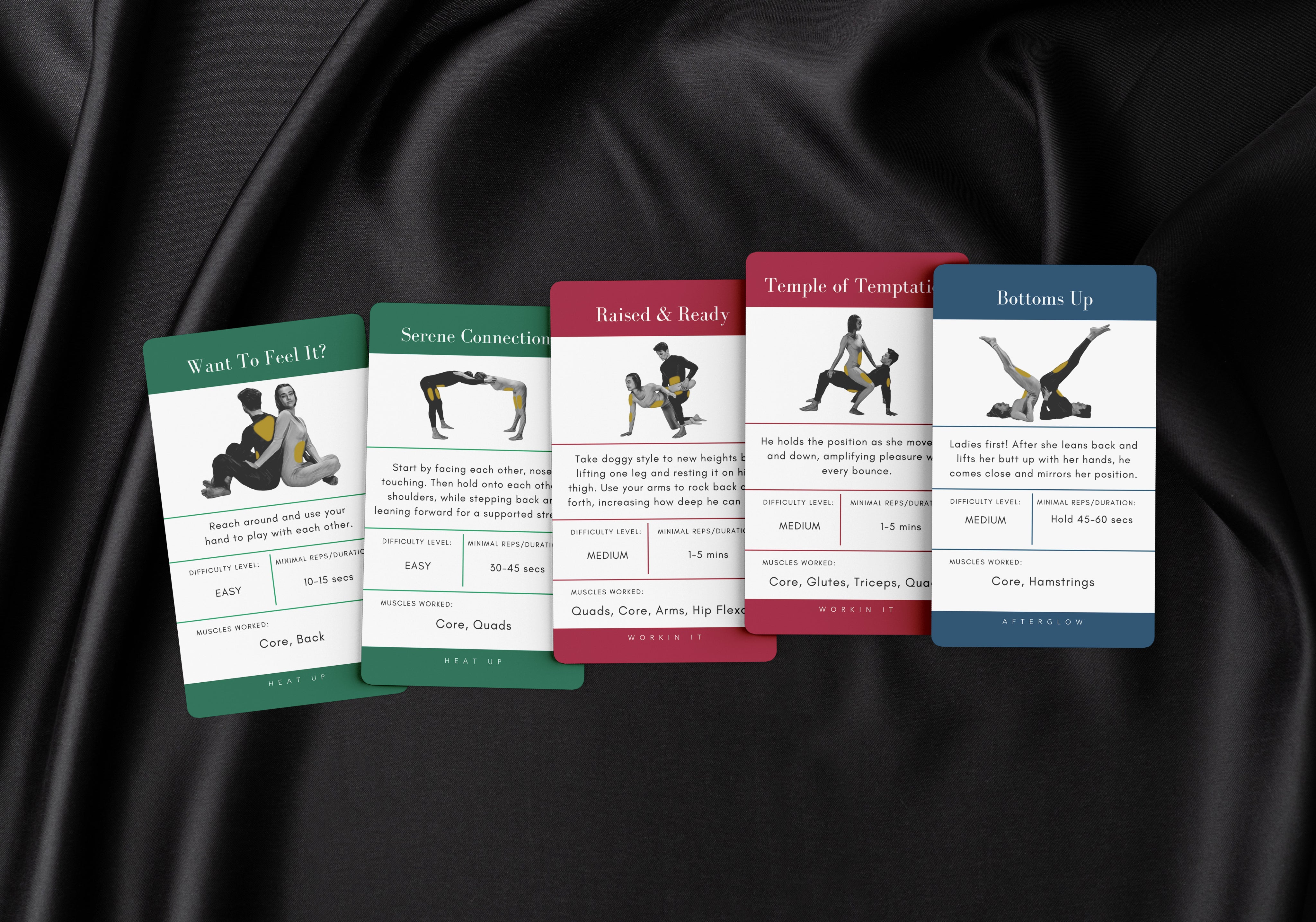 Sexletics Signature Box: The Couples Card Game for Fitness Lovers