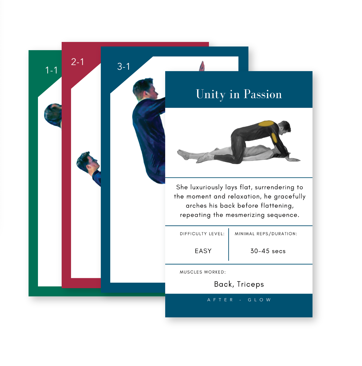 Sexletics Signature Box: The Couples Card Game for Fitness Lovers